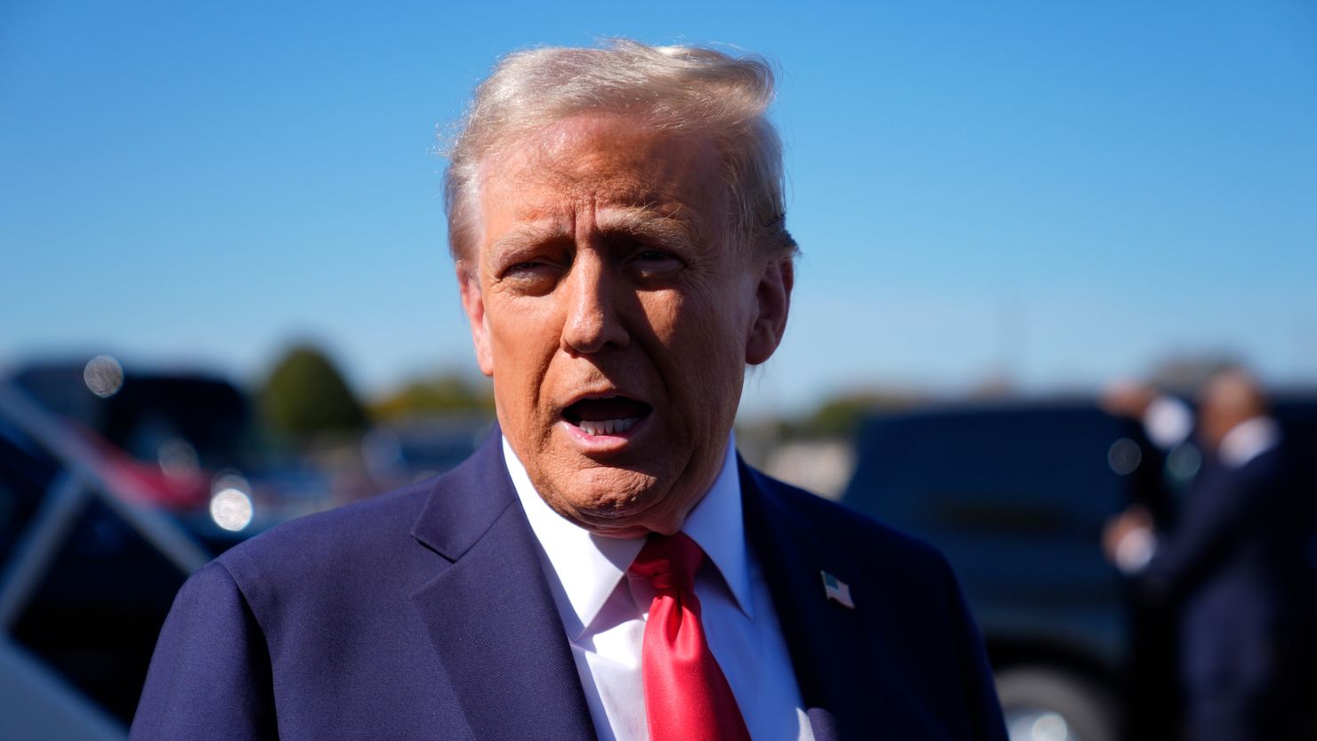 Donald Trump en su último mitin presidencial | Foto: RPP   
